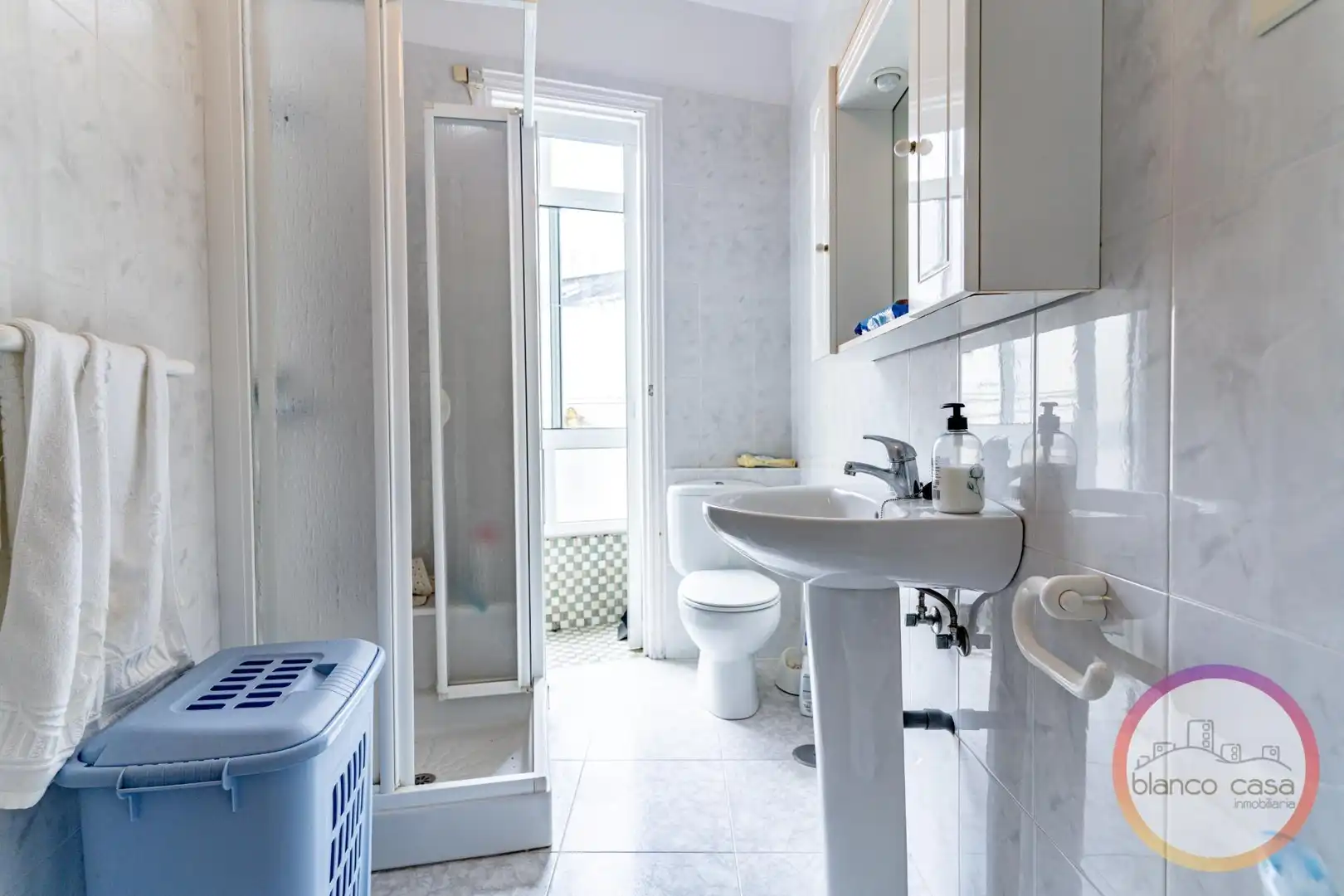 Bathroom of Flat for sale in Ponteceso  with Heating, Terrace and Storage room