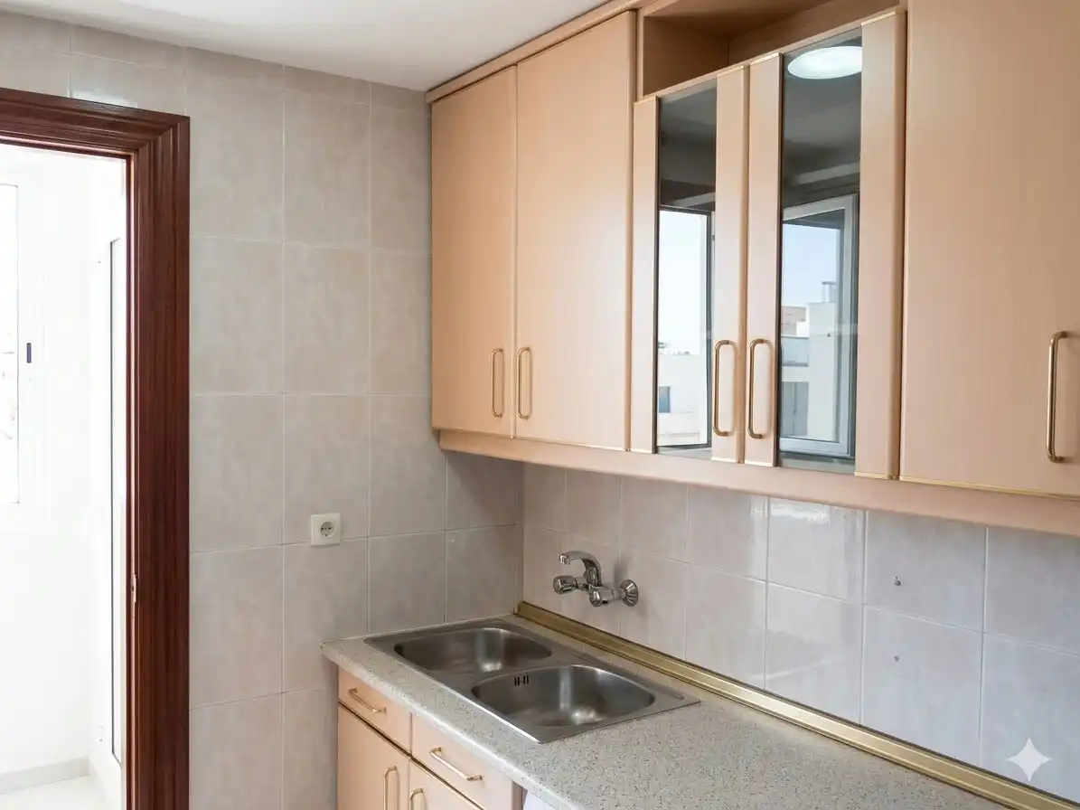 Kitchen of Flat for sale in Getafe  with Terrace