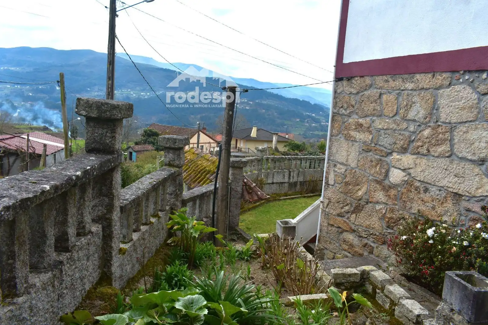 Exterior view of Houses for sale in Crecente  with Heating, Terrace and Storage room