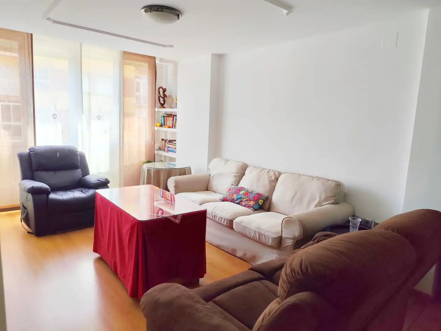 Living room of Flat for sale in Málaga  with Air Conditioner, Heating and Oven