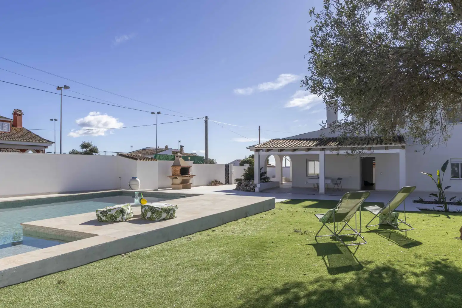 Jardín de Casa o chalet en venta en La Pobla de Vallbona con Jardín privado y Piscina