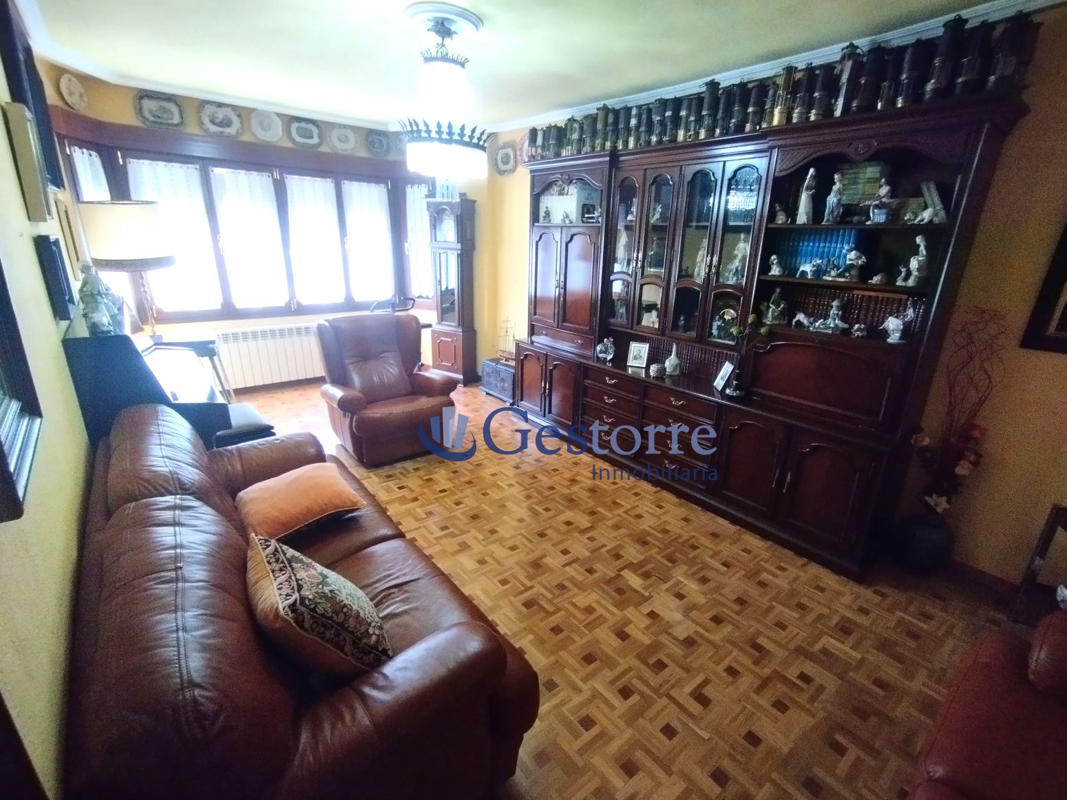 Living room of Flat for sale in Mieres (Asturias)  with Heating and Parquet flooring