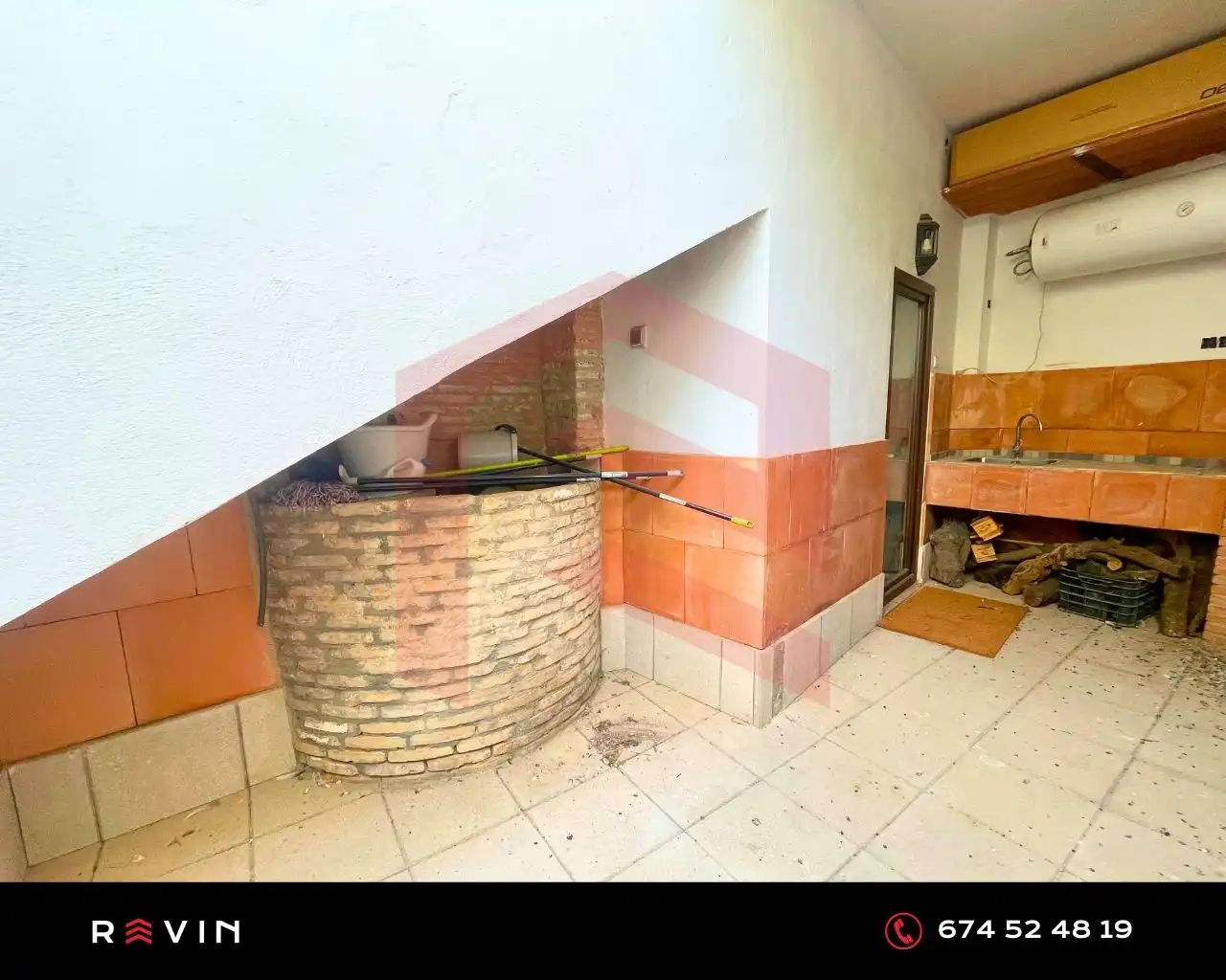 Cuina de Casa o xalet en venda en Mengíbar amb Aire condicionat, Calefacció i Terrassa