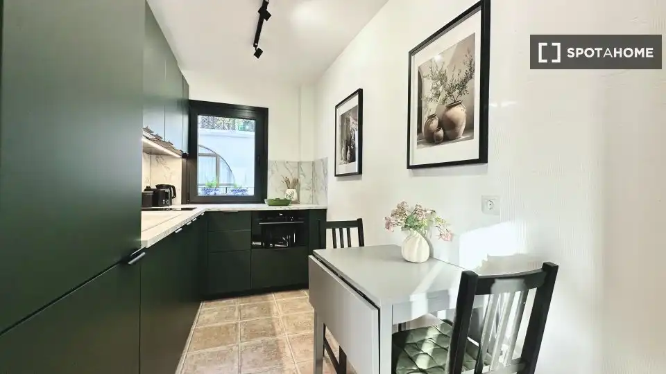 Kitchen of Apartments for share in Torremolinos  with Air Conditioner, Terrace and Furnished