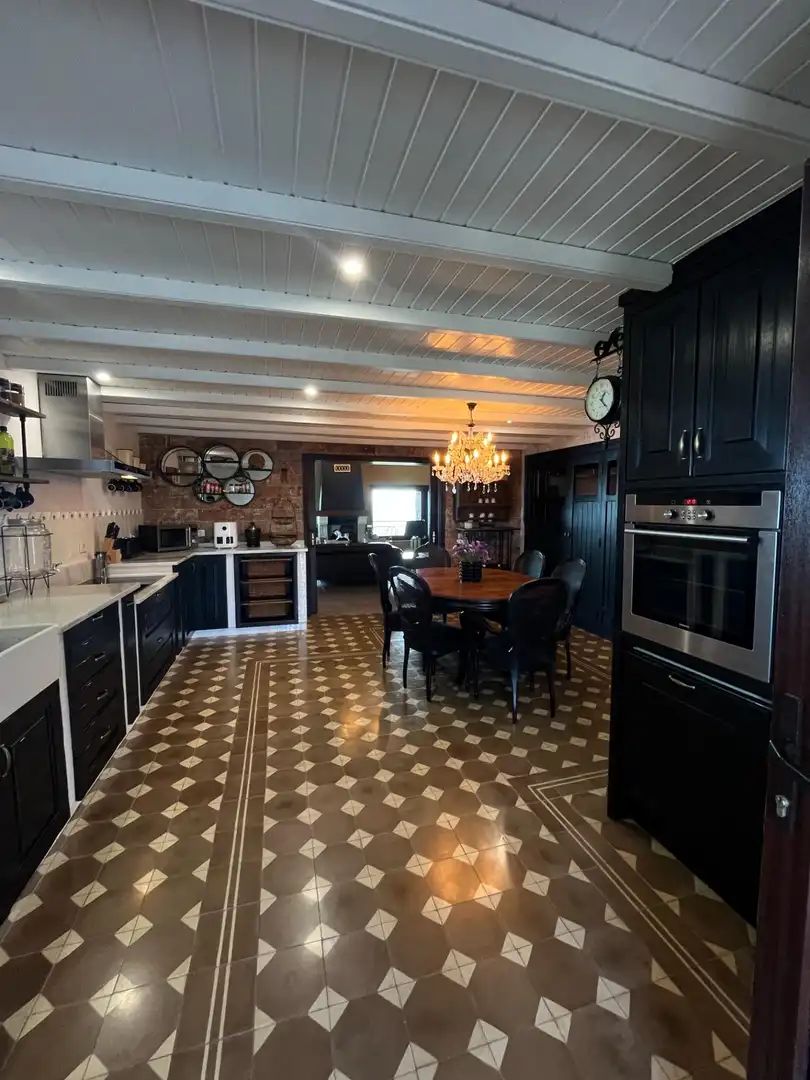 Cocina de Casa o chalet en venta en Moya (Las Palmas) con Jardín privado, Terraza y Amueblado
