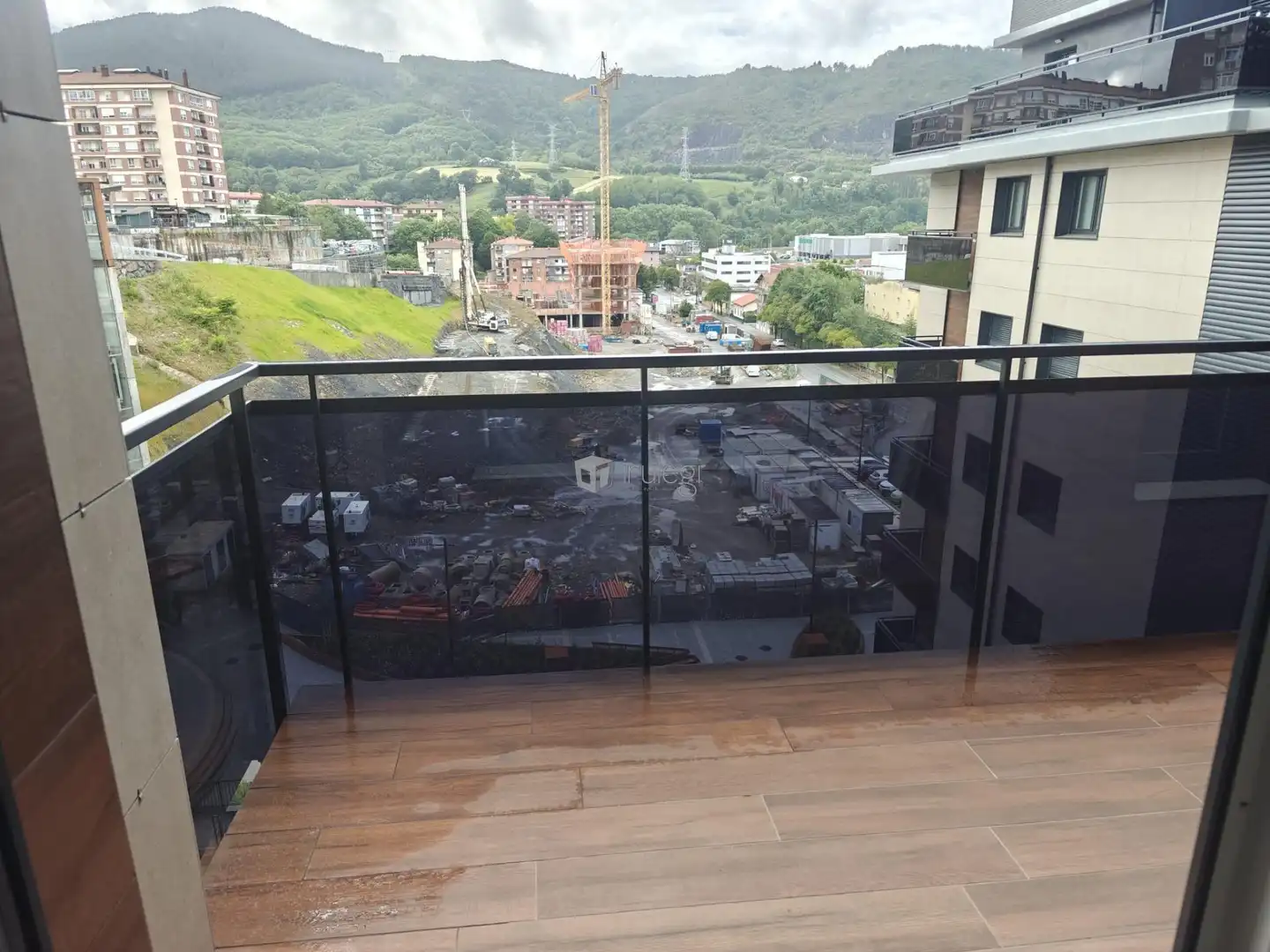 Terraza de Piso de alquiler en Andoain con Calefacción y Amueblado