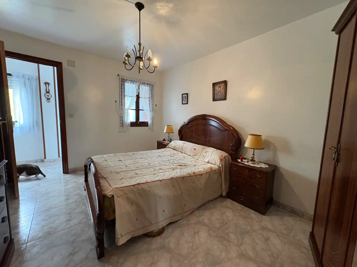 Bedroom of Houses for sale in Narón  with Private garden, Storage room and Furnished