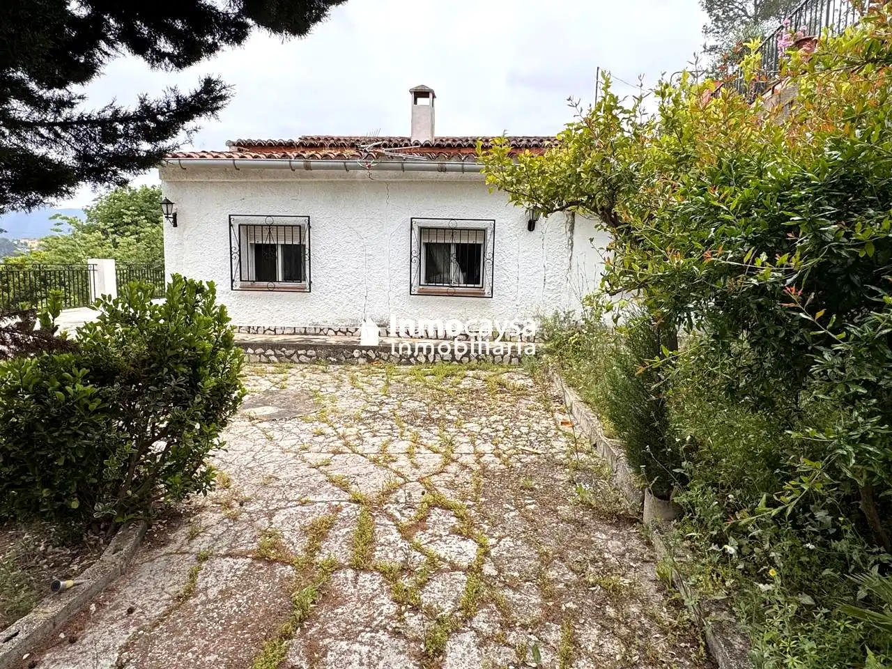 Vista exterior de Casa o chalet en venta en Xàtiva con Aire acondicionado, Jardín privado y Piscina