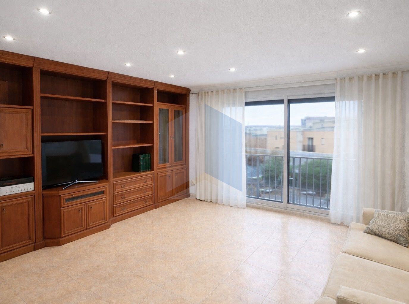 Living room of Flat for sale in  Barcelona Capital  with Heating
