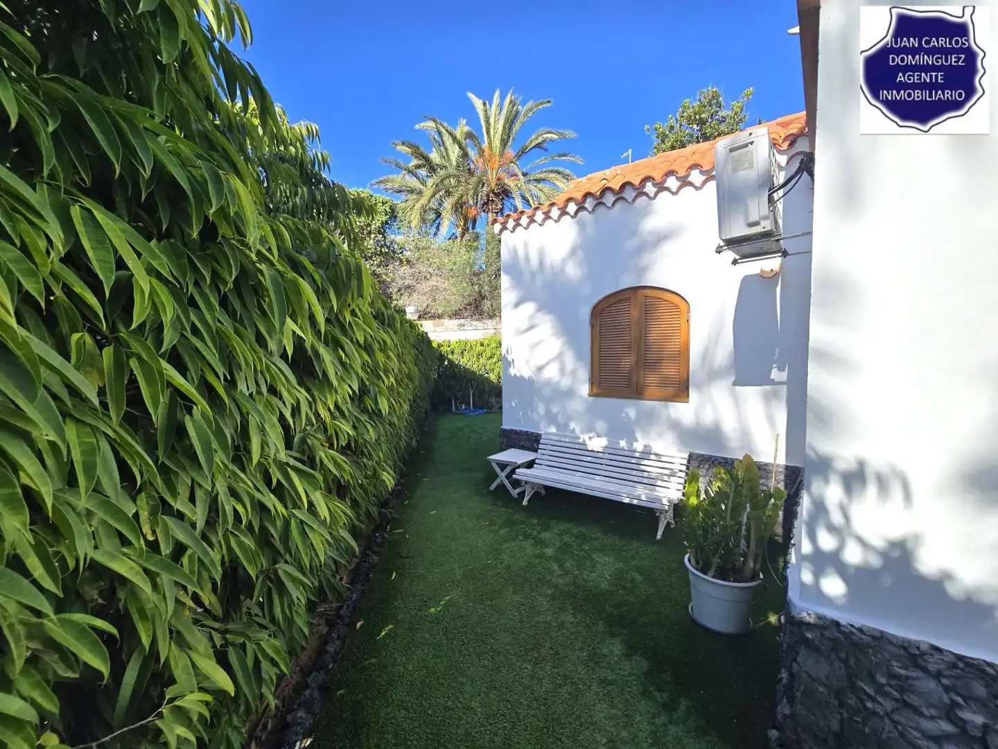 Jardín de Casa o chalet de alquiler en San Bartolomé de Tirajana con Aire acondicionado, Jardín privado y Terraza