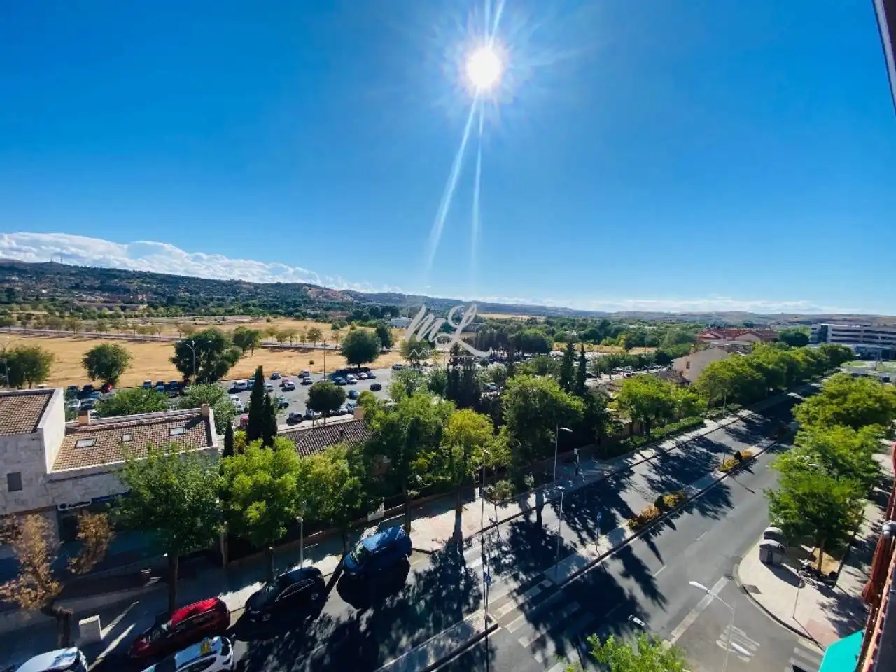 Vista exterior de Pis en venda en Toledo amb Aire condicionat, Terrassa i Moblat