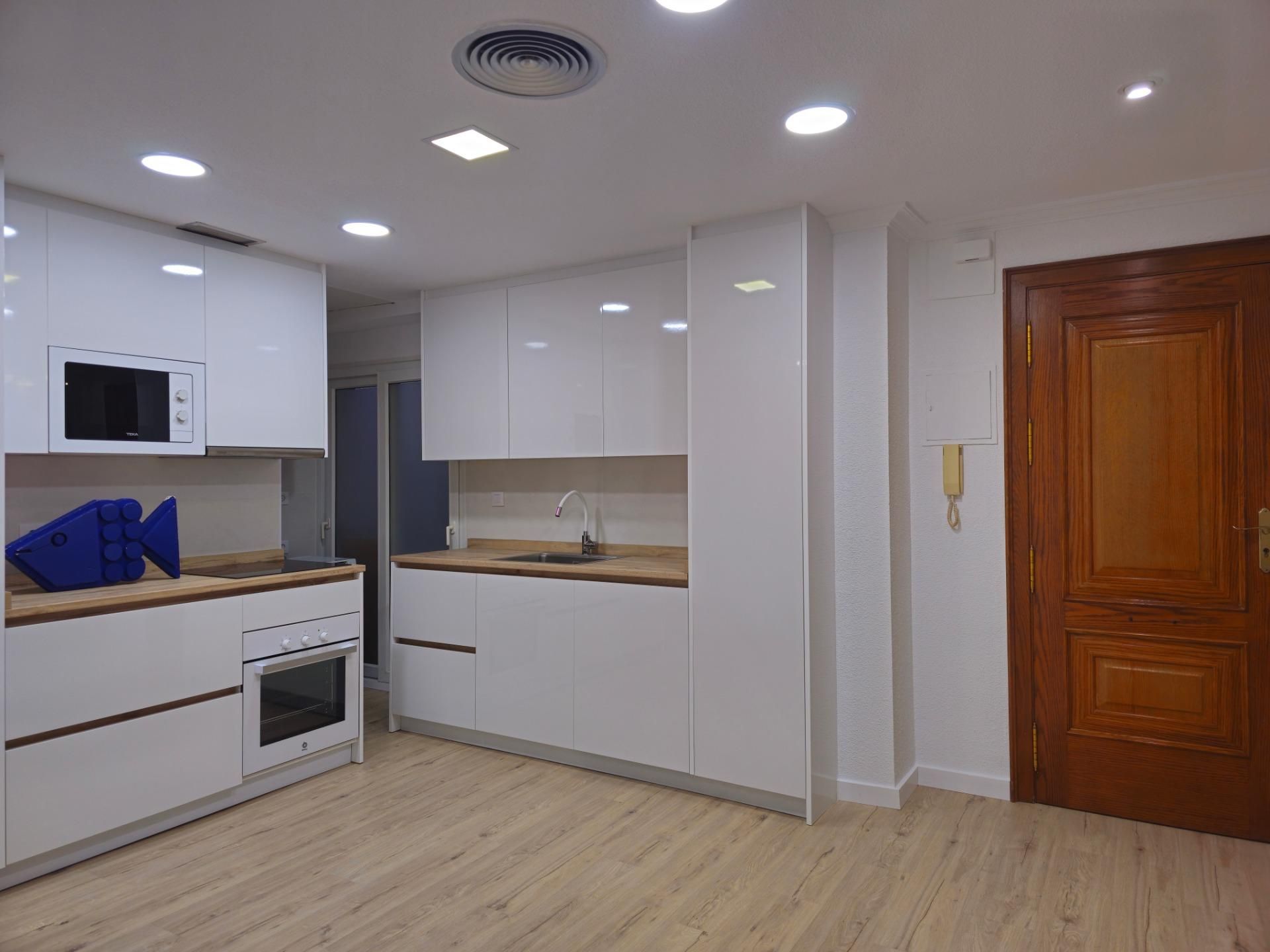 Kitchen of Flat to rent in Cartagena  with Air Conditioner, Terrace and Balcony