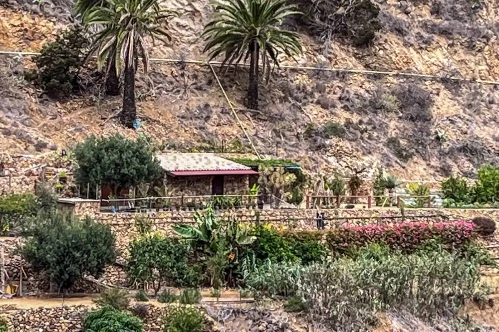 Jardín de Finca rústica en venta en Vallehermoso con Amueblado