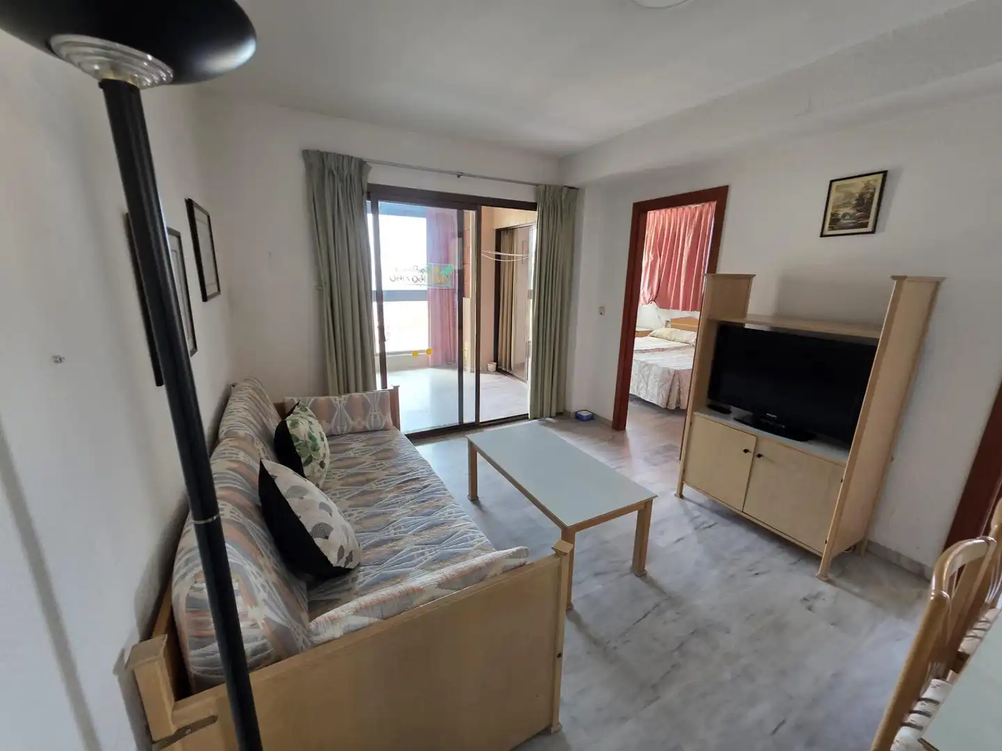 Wohnzimmer von Wohnung zum Verkauf in Benidorm mit Klimaanlage, Heizung und Möbliert