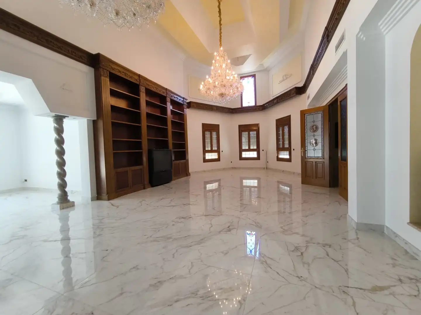 Sala d'estar de Casa o xalet en venda en Molina de Segura amb Aire condicionat, Calefacció i Jardí privat