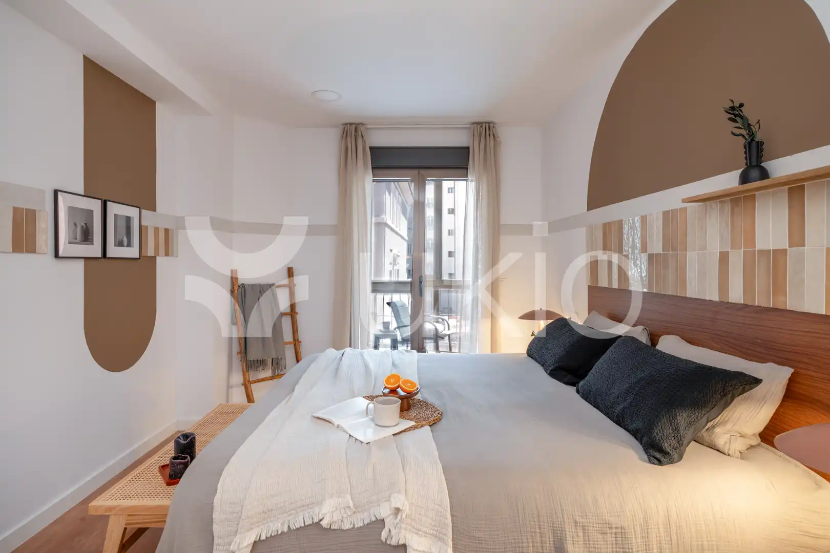 Bedroom of Apartments for rent in Madrid  with Air Conditioner, Heating and Terrace