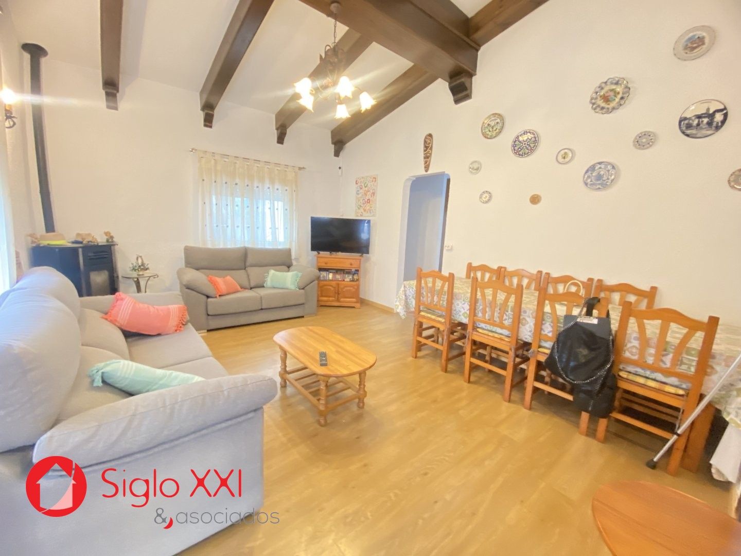 Living room of House or chalet for sale in La Pobla de Tornesa  with Terrace and Swimming Pool