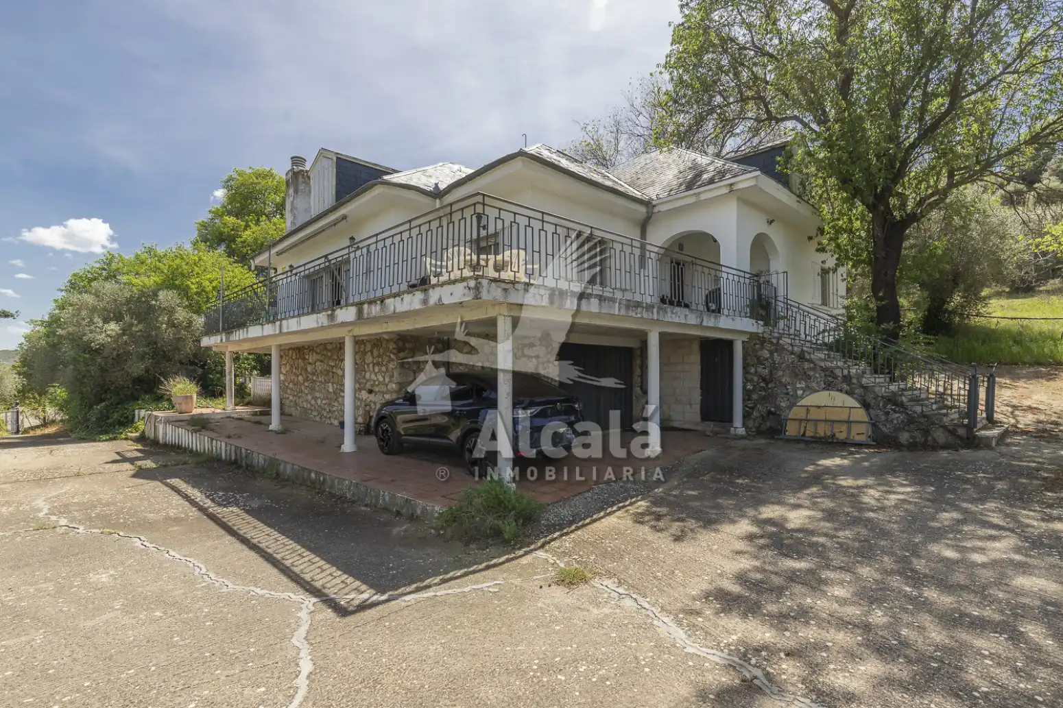 Vista exterior de Casa o chalet en venta en Valverde de Alcalá con Calefacción, Terraza y Trastero