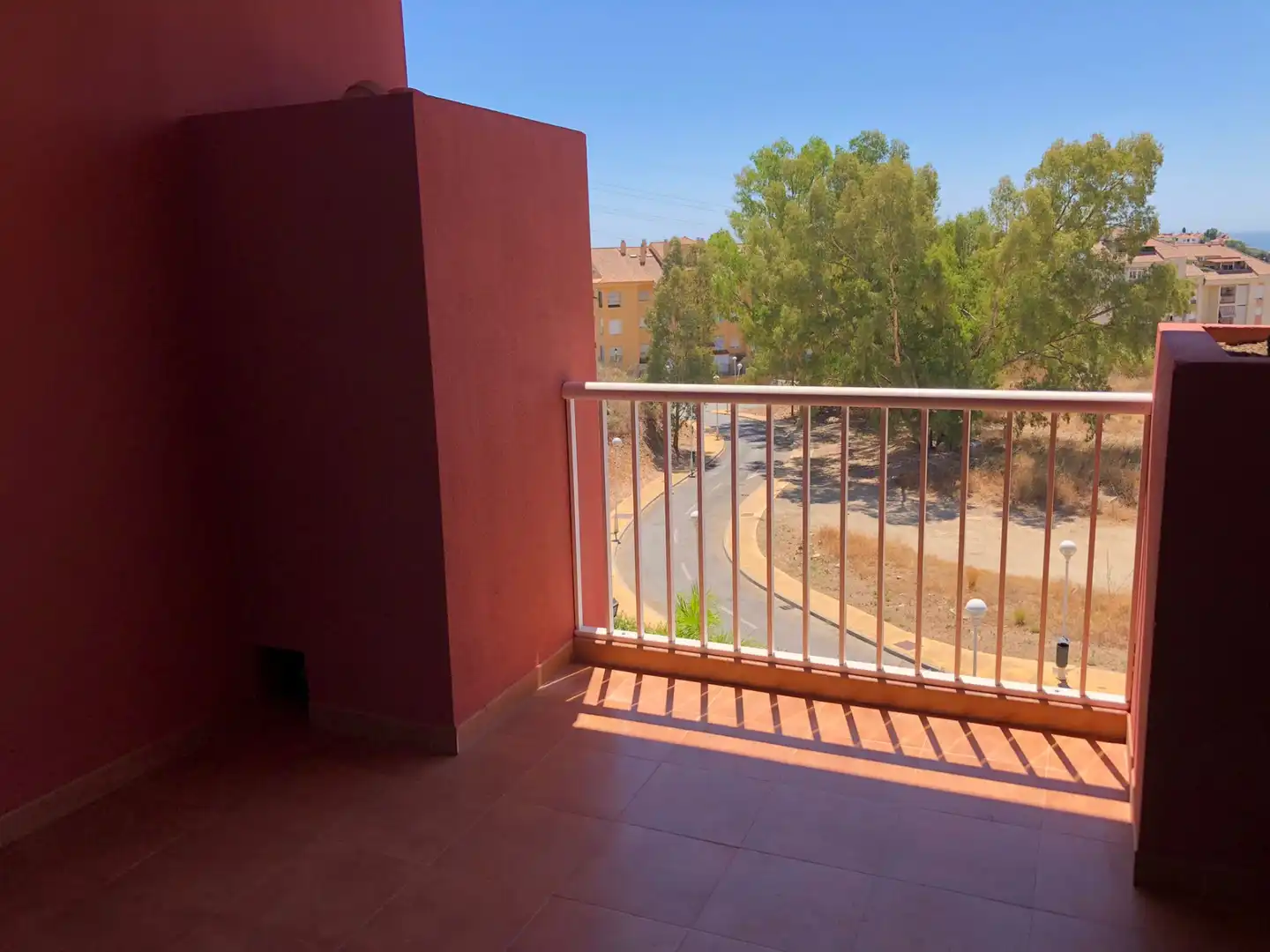 Terrasse von Maisonette zur Miete in Fuengirola mit Klimaanlage, Möbliert und Ofen