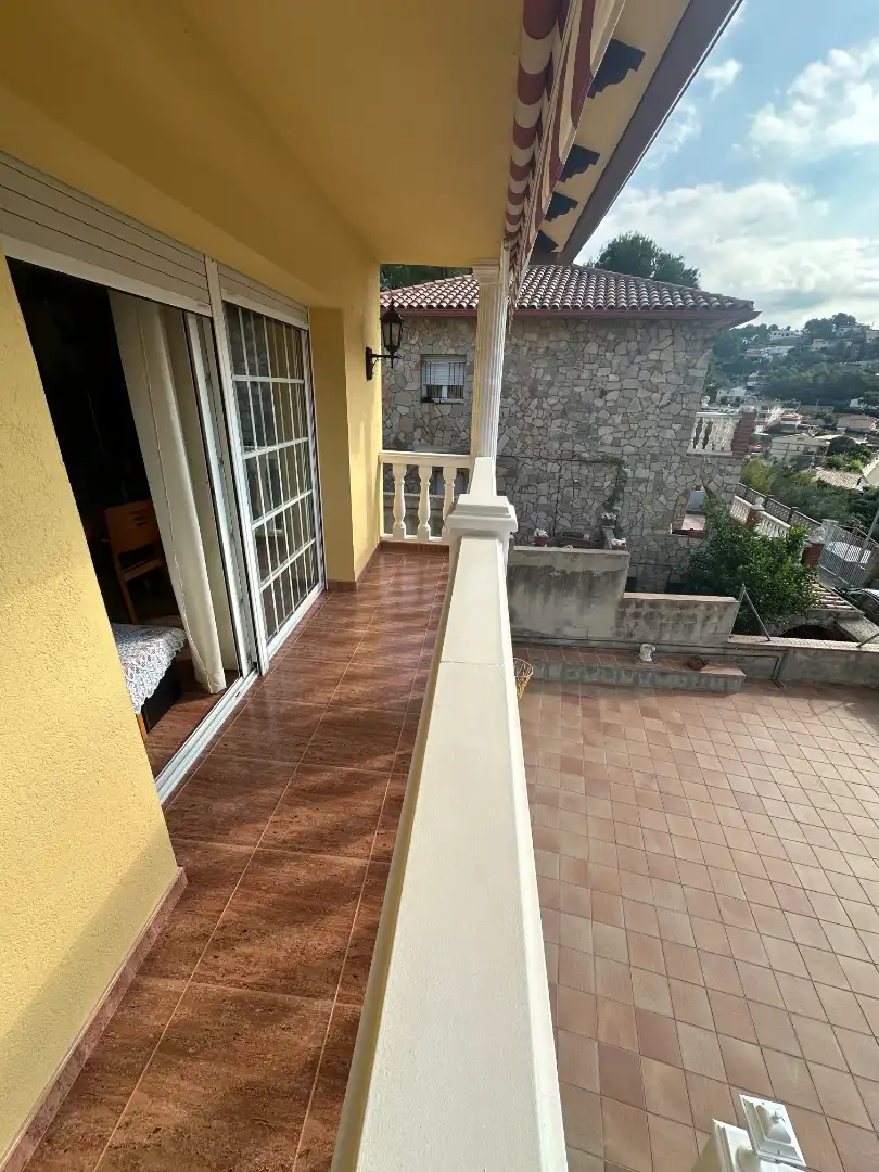 Terraza de Casa o chalet en venta en Castellet i la Gornal con Aire acondicionado, Calefacción y Jardín privado