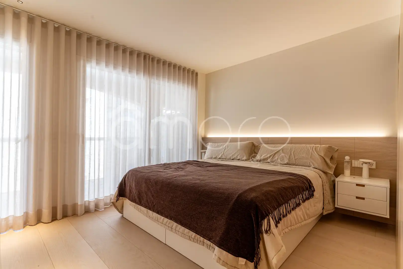 Schlafzimmer von Wohnung zum Verkauf in Salou mit Klimaanlage, Heizung und Terrasse