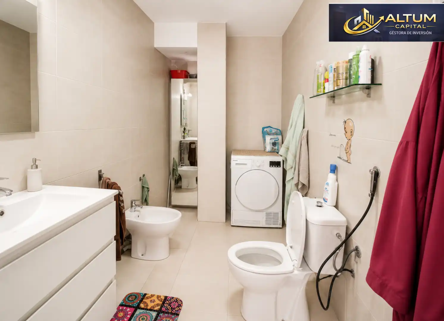 Bathroom of Flat for sale in Arona  with Furnished, Oven and Washing machine