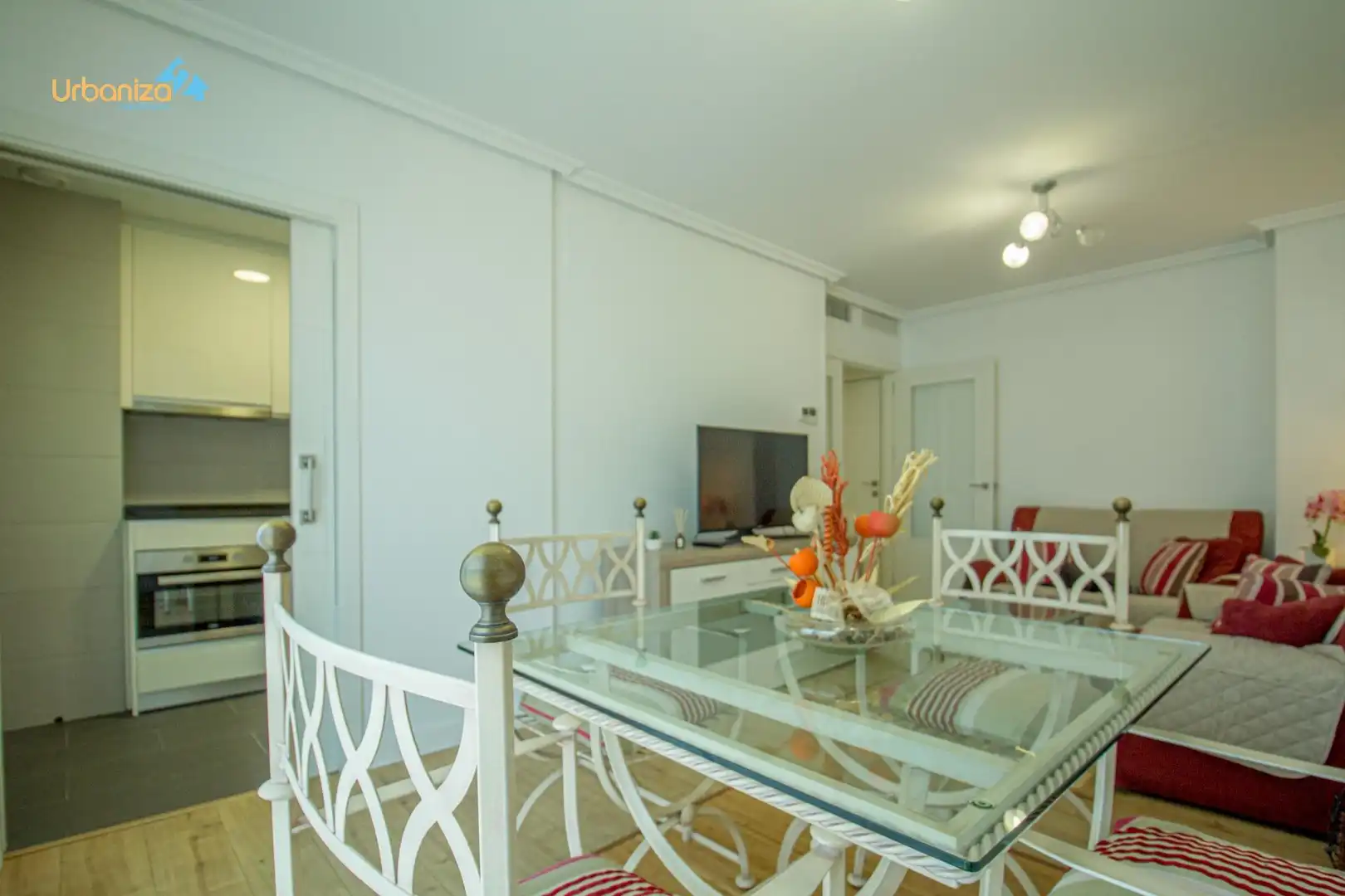 Menjador de Apartament de lloguer en Badajoz amb Calefacció, Moblat i Balcó