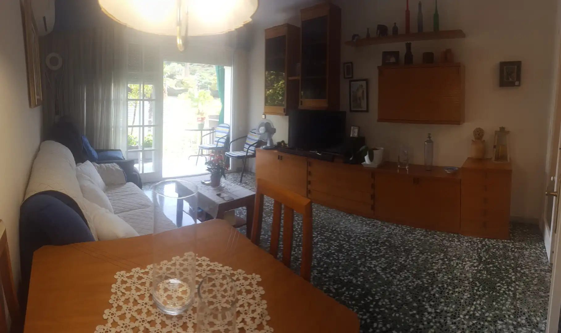 Living room of Flat for sale in Montgat, Barcelona