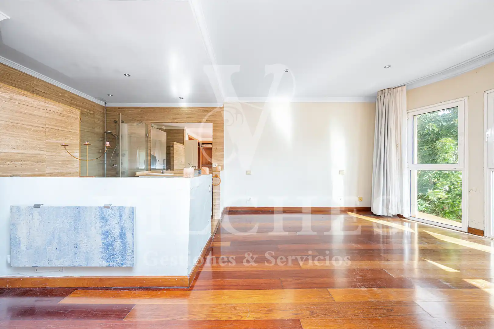 Sala d'estar de Casa adosada en venda en Santa Brígida amb Aire condicionat, Jardí privat i Terrassa