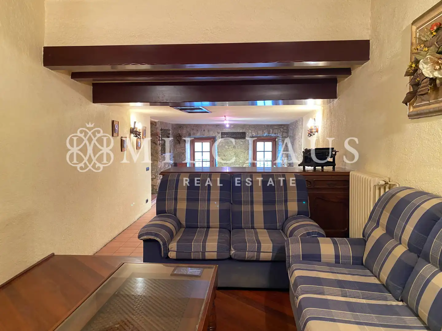 Sala d'estar de Casa o xalet de lloguer en Talamanca amb Calefacció, Parquet i Forn