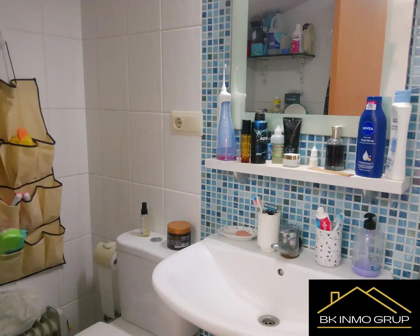 Baño de Casa adosada en venta en Peñíscola / Peníscola con Aire acondicionado, Jardín privado y Amueblado