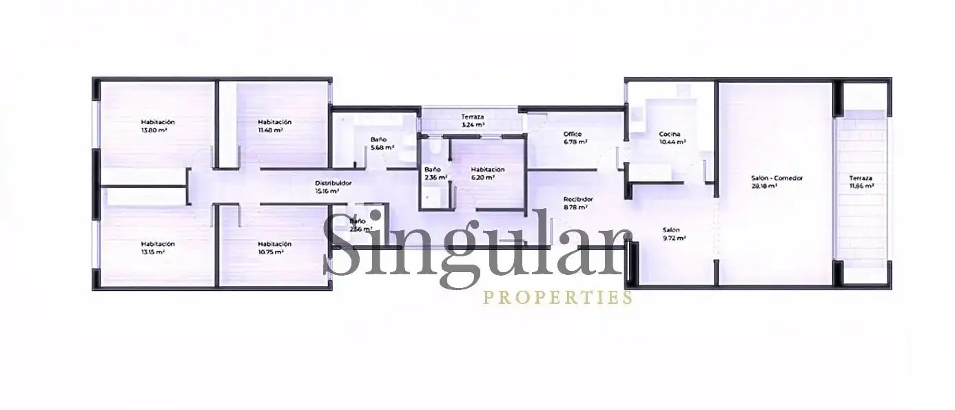 Piso con terraza en venta en Eixample, imagen 53