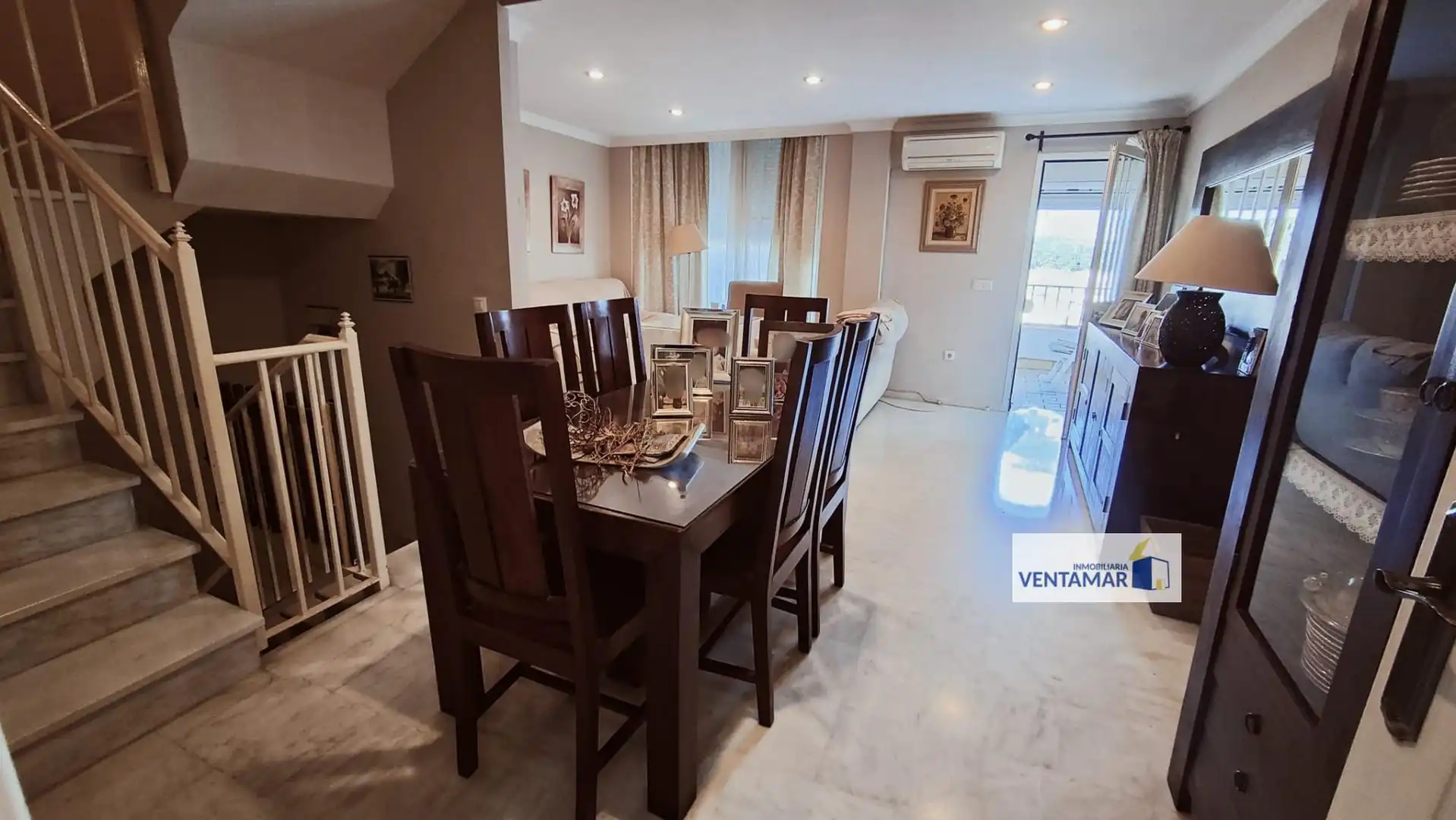 Dining room of Houses for sale in San Roque  with Air Conditioner, Heating and Terrace