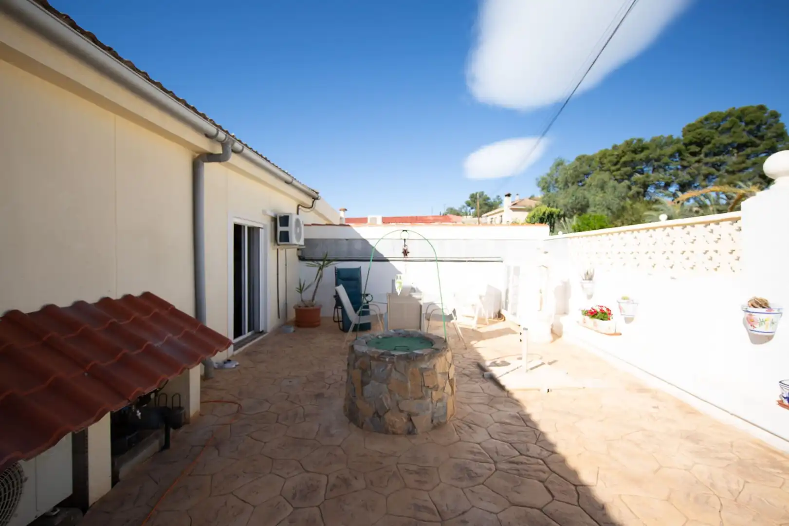 Terrassa de Casa o xalet en venda en Mutxamel amb Aire condicionat, Calefacció i Jardí privat