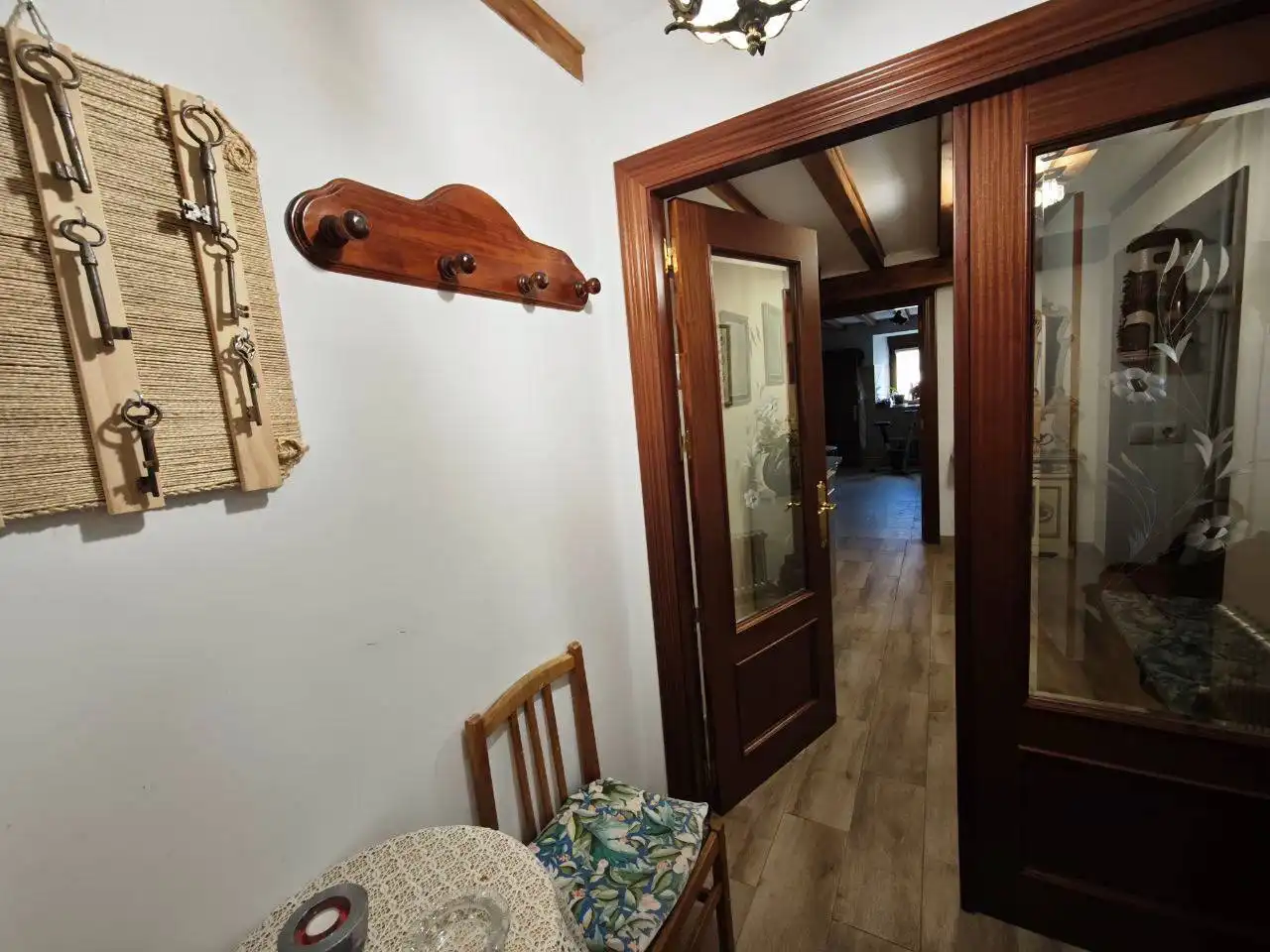 Casa adosada en venda en Rebolledo de la Torre amb Calefacció, Parquet i Moblat