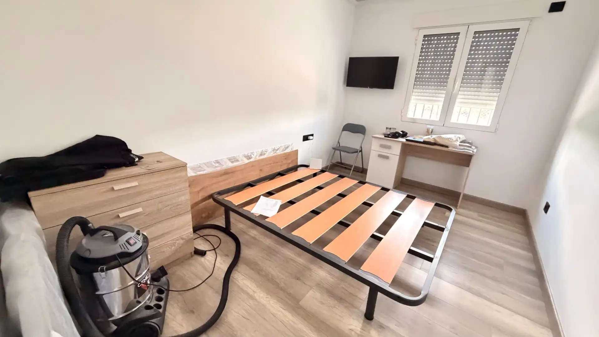 Schlafzimmer von Haus oder Chalet zum Verkauf in Elche / Elx mit Klimaanlage, Heizung und Privatgarten