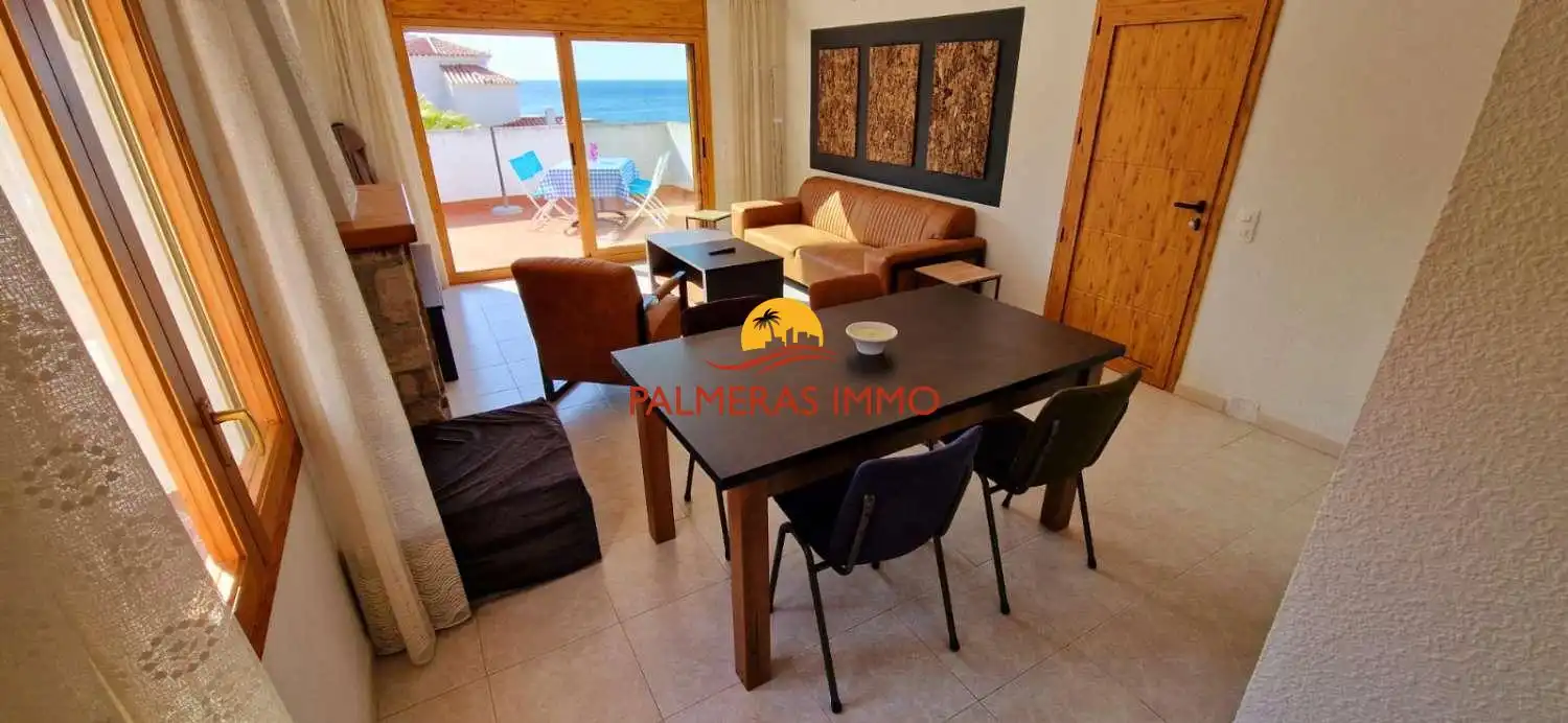 Esszimmer von Haus oder Chalet zum Verkauf in L'Ametlla de Mar  mit Klimaanlage, Terrasse und Schwimmbad