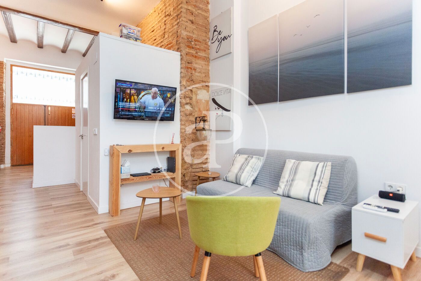 Sala d'estar de Pis en venda en  Valencia Capital amb Aire condicionat, Calefacció i Terrassa