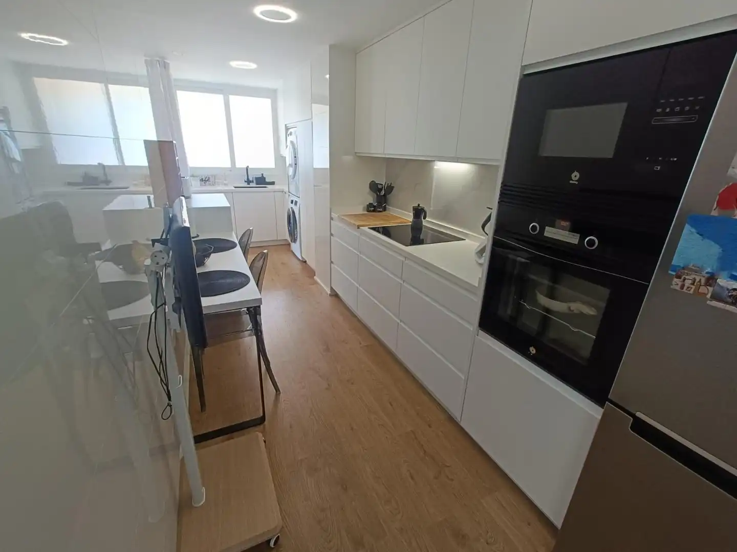 Cocina de Apartamento en venta en Villajoyosa / La Vila Joiosa con Calefacción, Jardín privado y Terraza