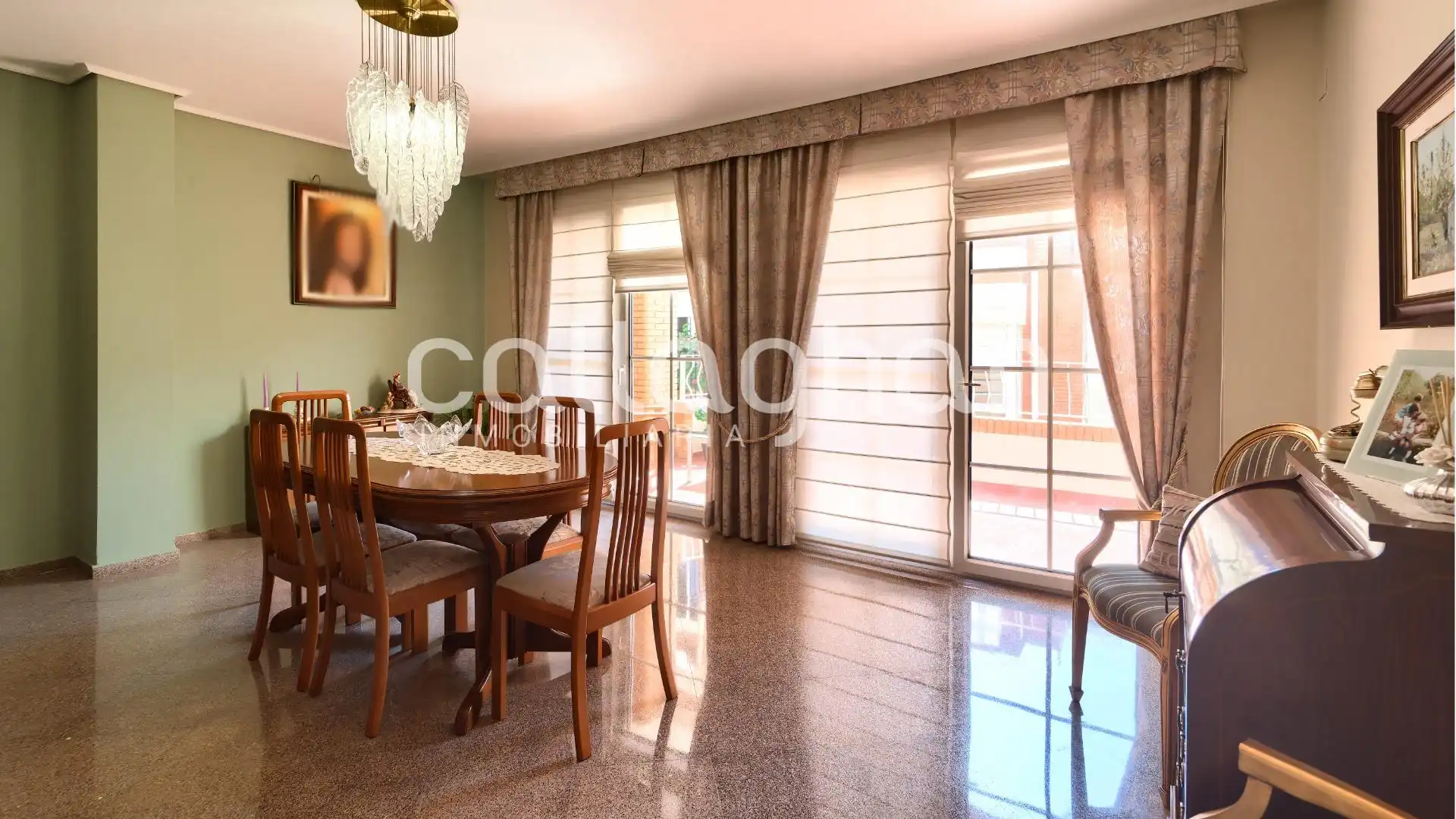 Dining room of Detached homes for sale in Chilches / Xilxes  with Air Conditioner, Heating and Terrace