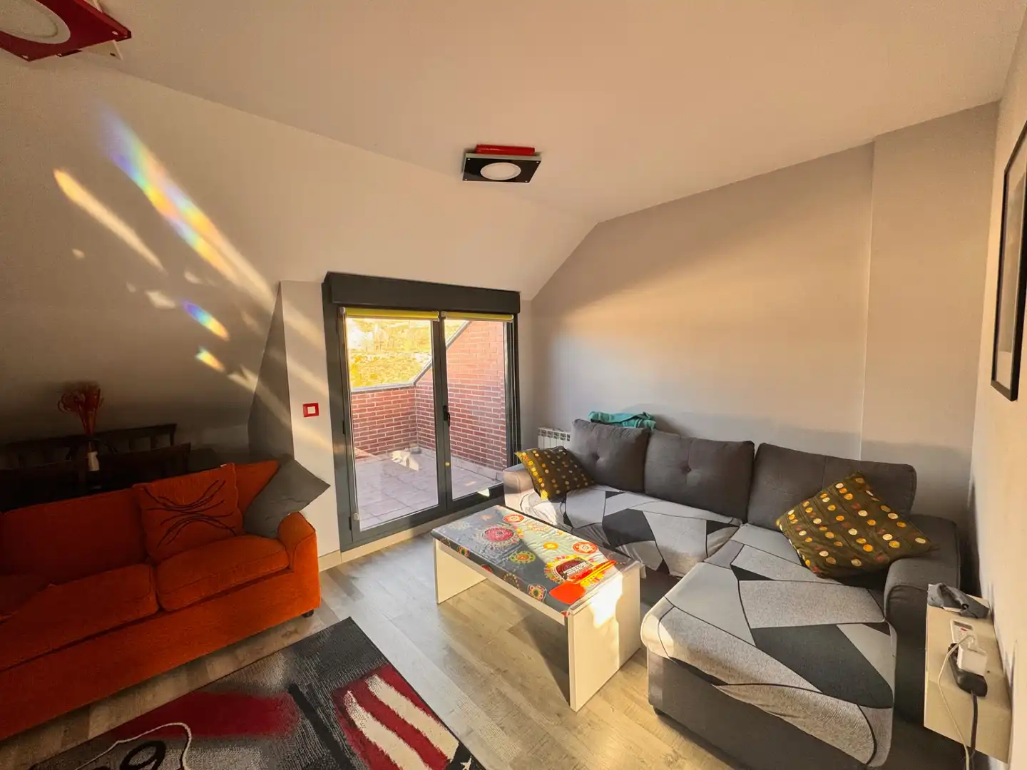 Sala de estar de Apartamento en venta en Sabiñánigo con Calefacción, Terraza y Trastero