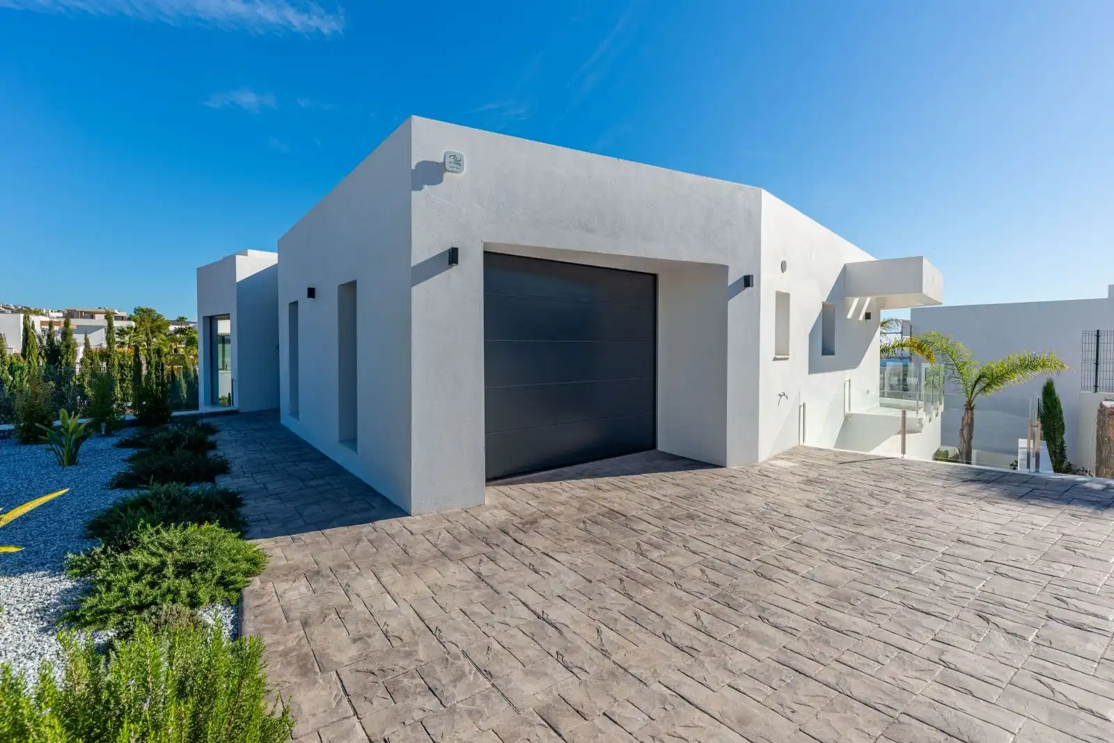 Vista exterior de Casa o chalet en venta en Moraira con Aire acondicionado, Calefacción y Jardín privado