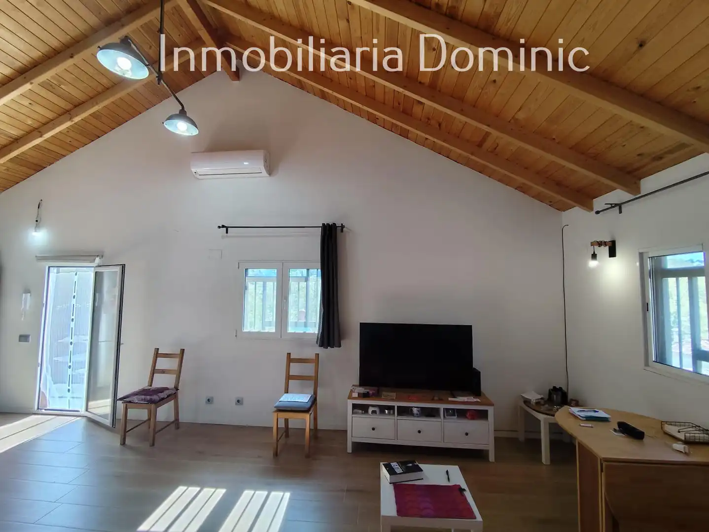 Sala de estar de Casa o chalet en venta en Maçanet de la Selva con Aire acondicionado, Jardín privado y Piscina