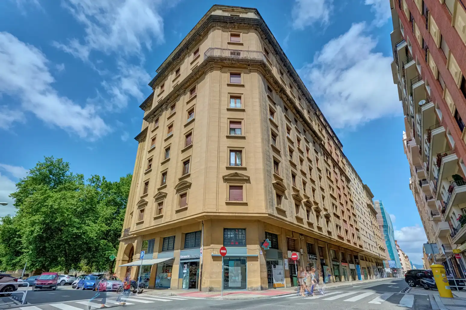 Vista exterior de Pis en venda en  Pamplona / Iruña amb Calefacció, Parquet i Traster