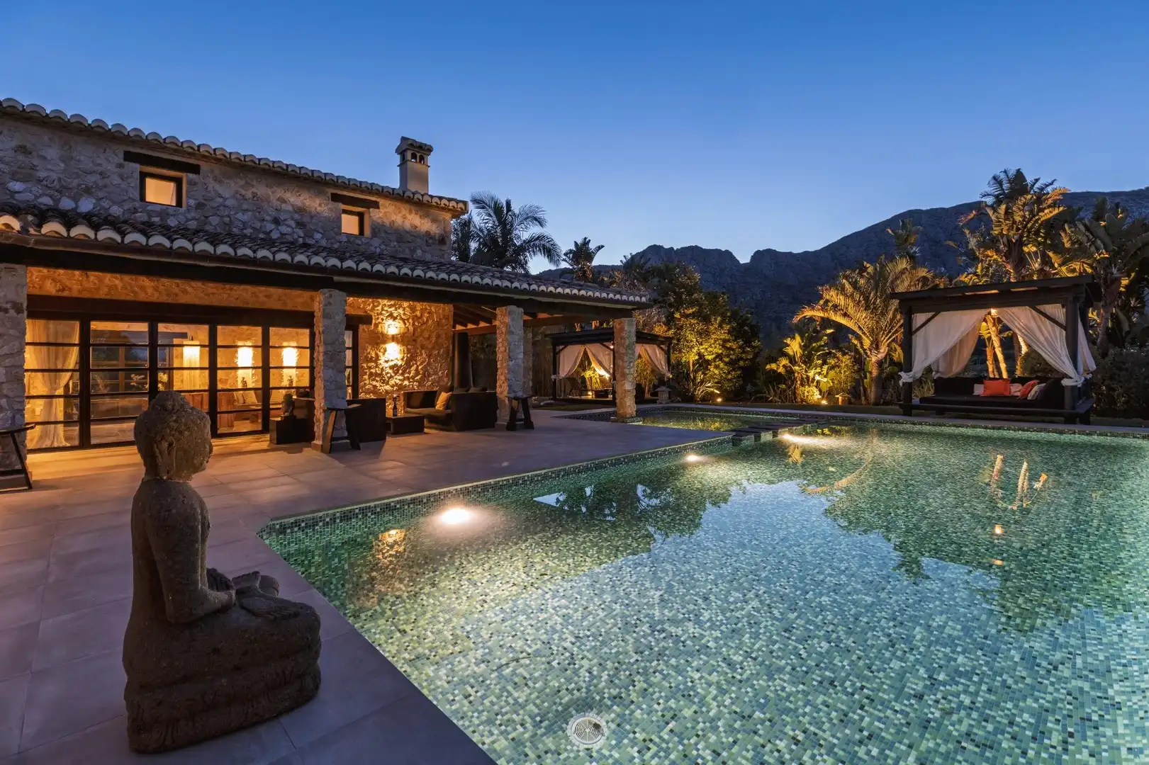 Piscina de Casa o chalet en venta en Beniarbeig con Aire acondicionado, Calefacción y Jardín privado