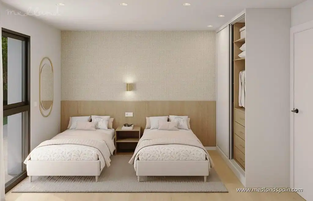 Habitación de Apartamento en venta en La Nucia con Aire acondicionado, Calefacción y Terraza