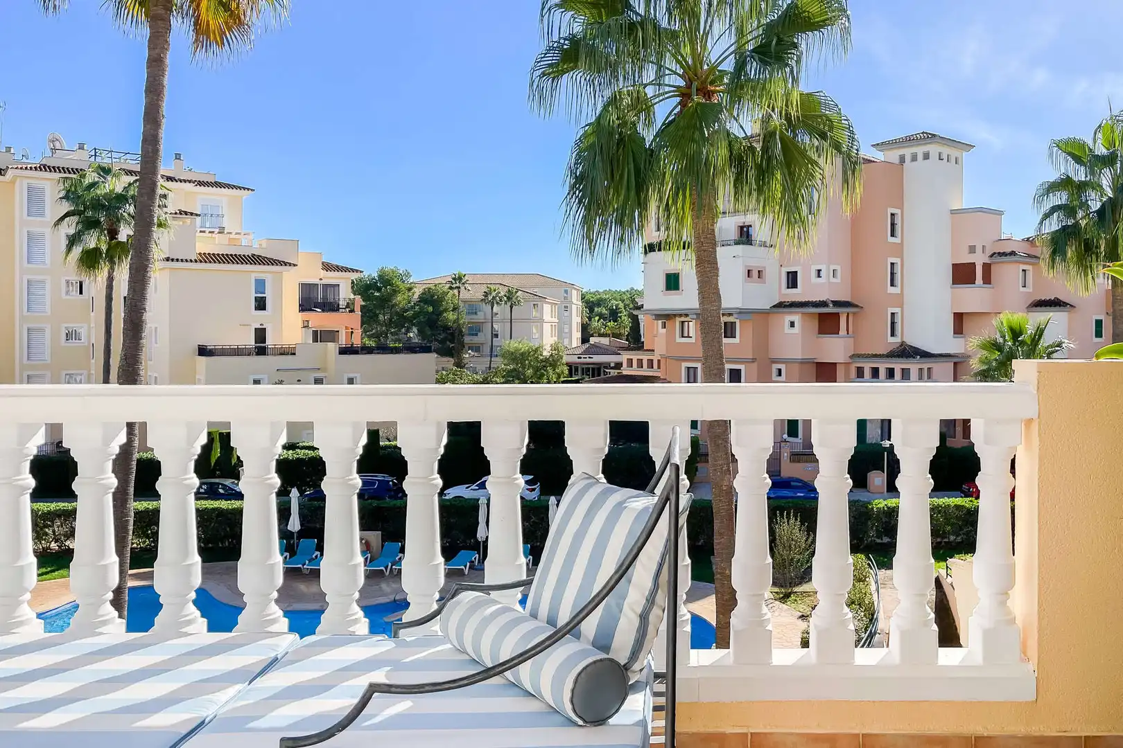 Balcony of Flat for sale in Sant Llorenç des Cardassar  with Air Conditioner, Terrace and Furnished