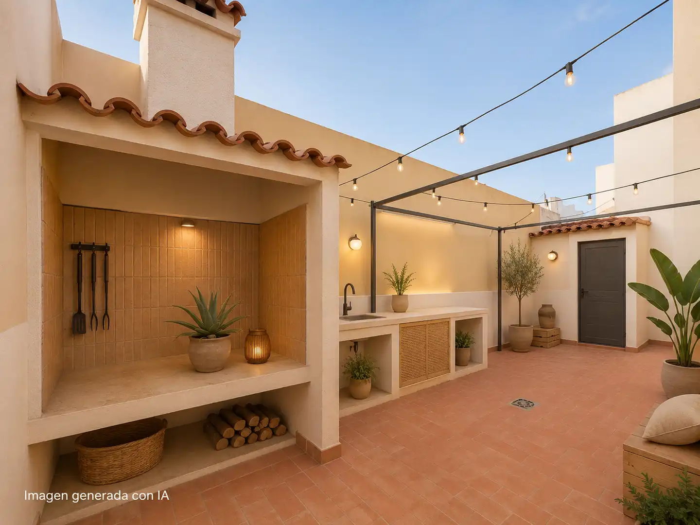 Terrace of Detached homes for sale in Cullera  with Terrace and Furnished