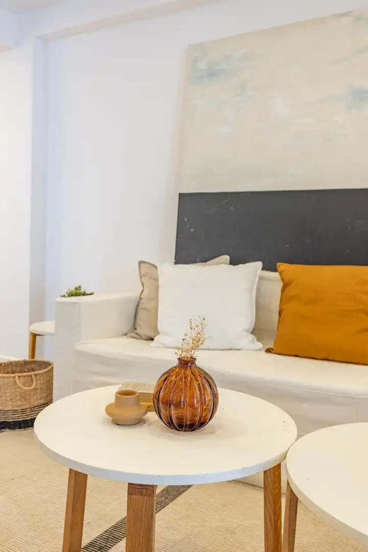 Living room of Flat for sale in Benifaió  with Parquet flooring and Balcony