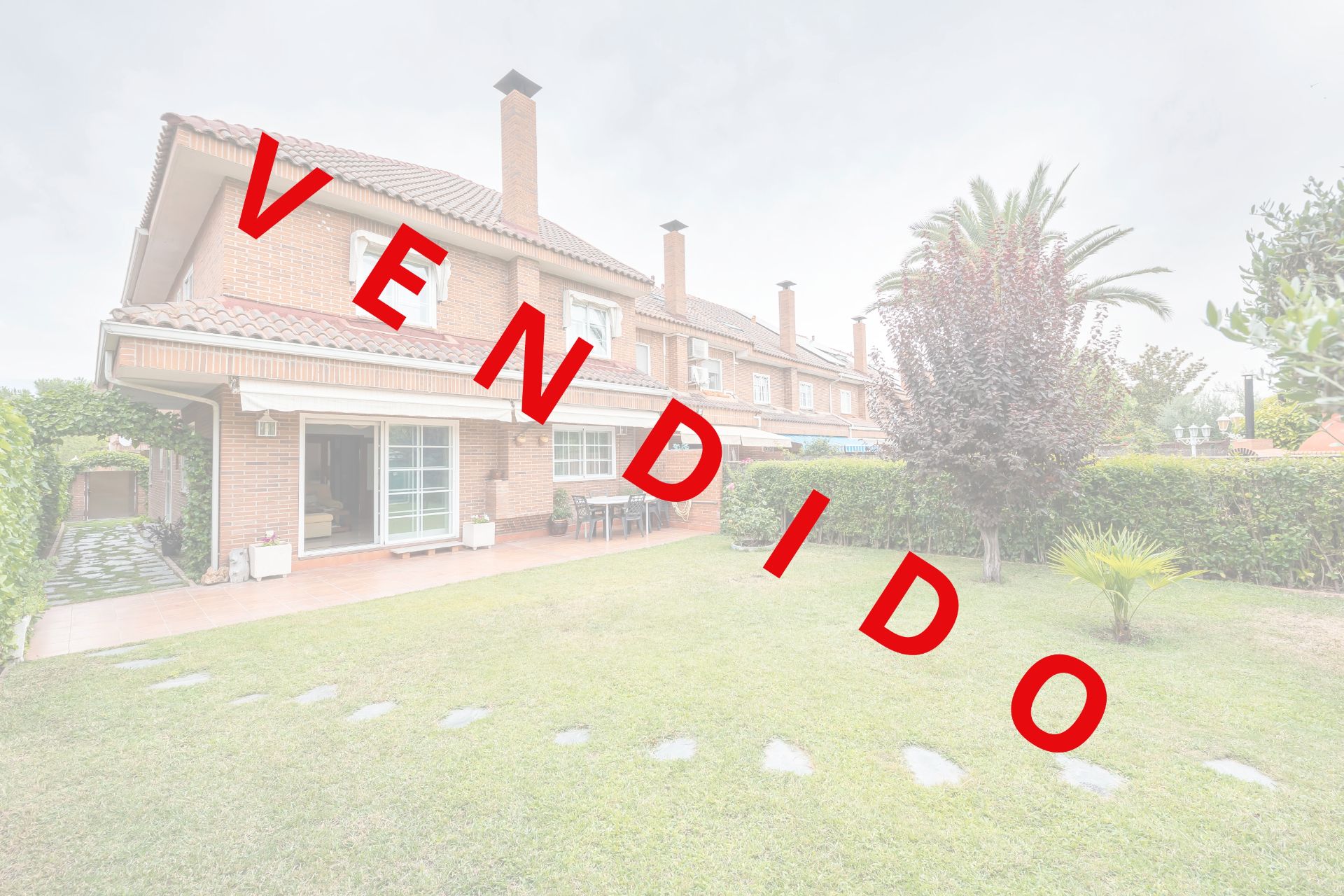Garden of Single-family semi-detached for sale in Villaviciosa de Odón  with Private garden and Terrace